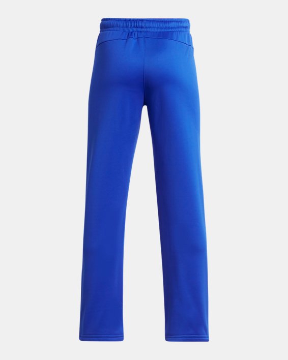 Boys' Armour Fleece® Pants, Blue, pdpMainDesktop image number 1